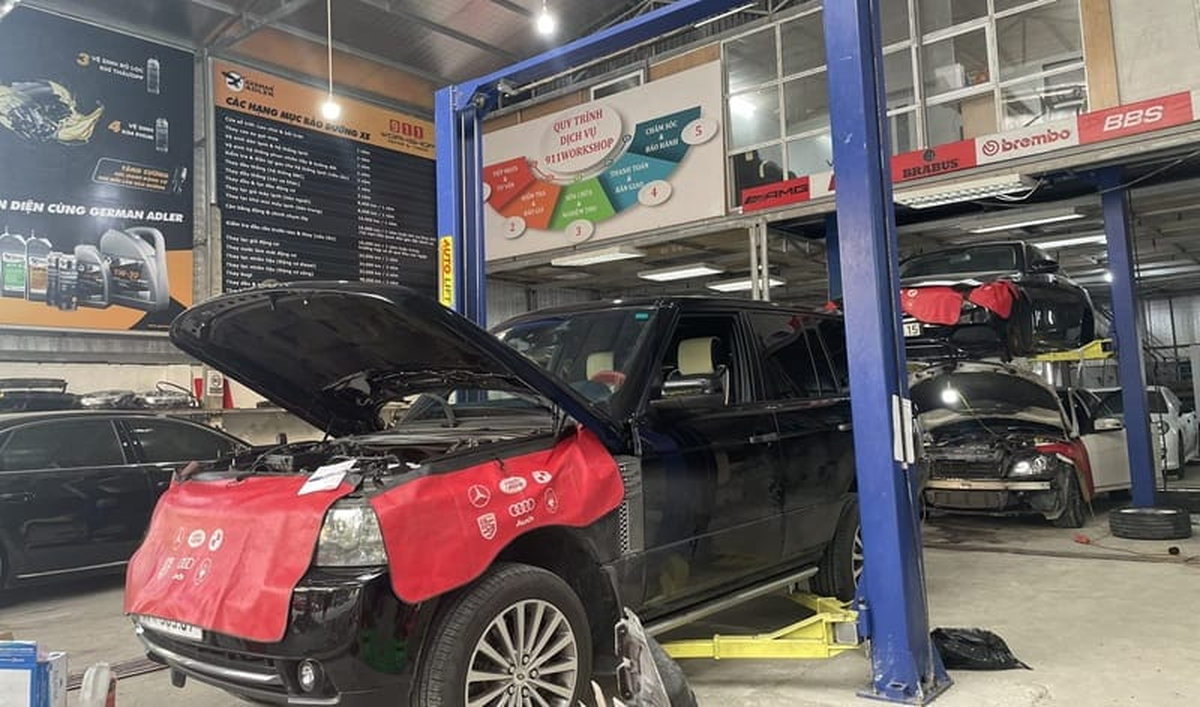 Thay cốc lọc dầu ô tô