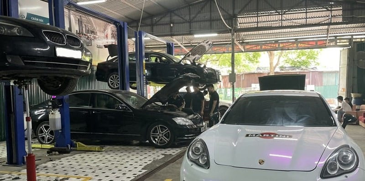 Địa chỉ sửa xe BMW 530i