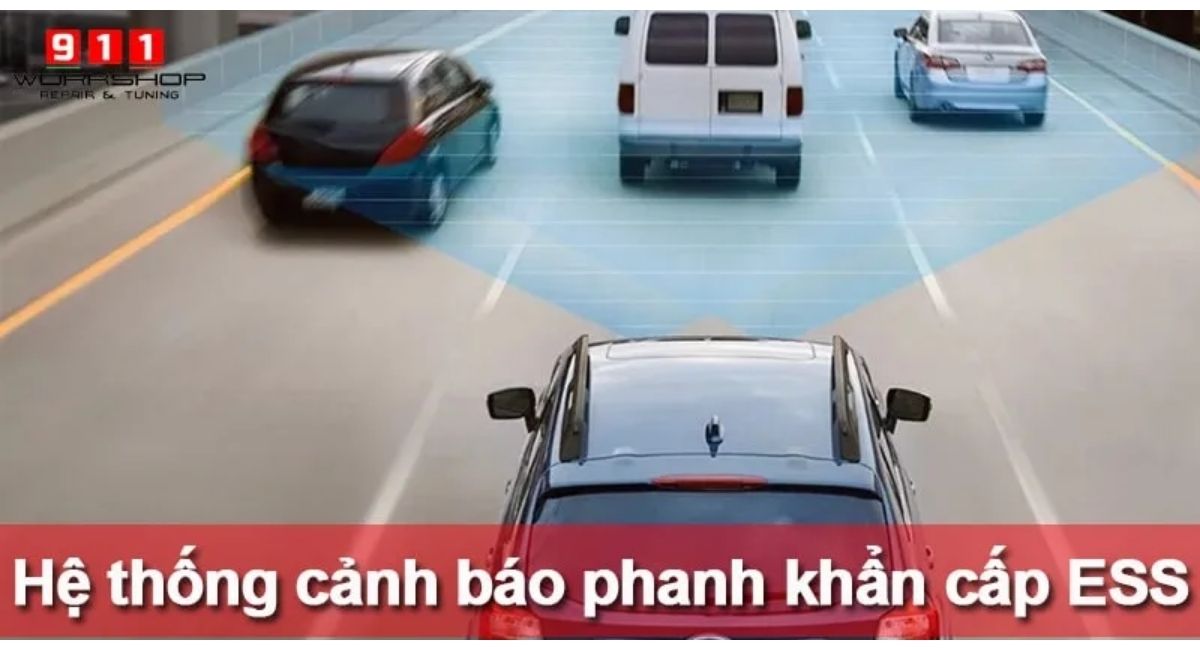 Hệ thống cảnh báo phanh khẩn cấp ESS