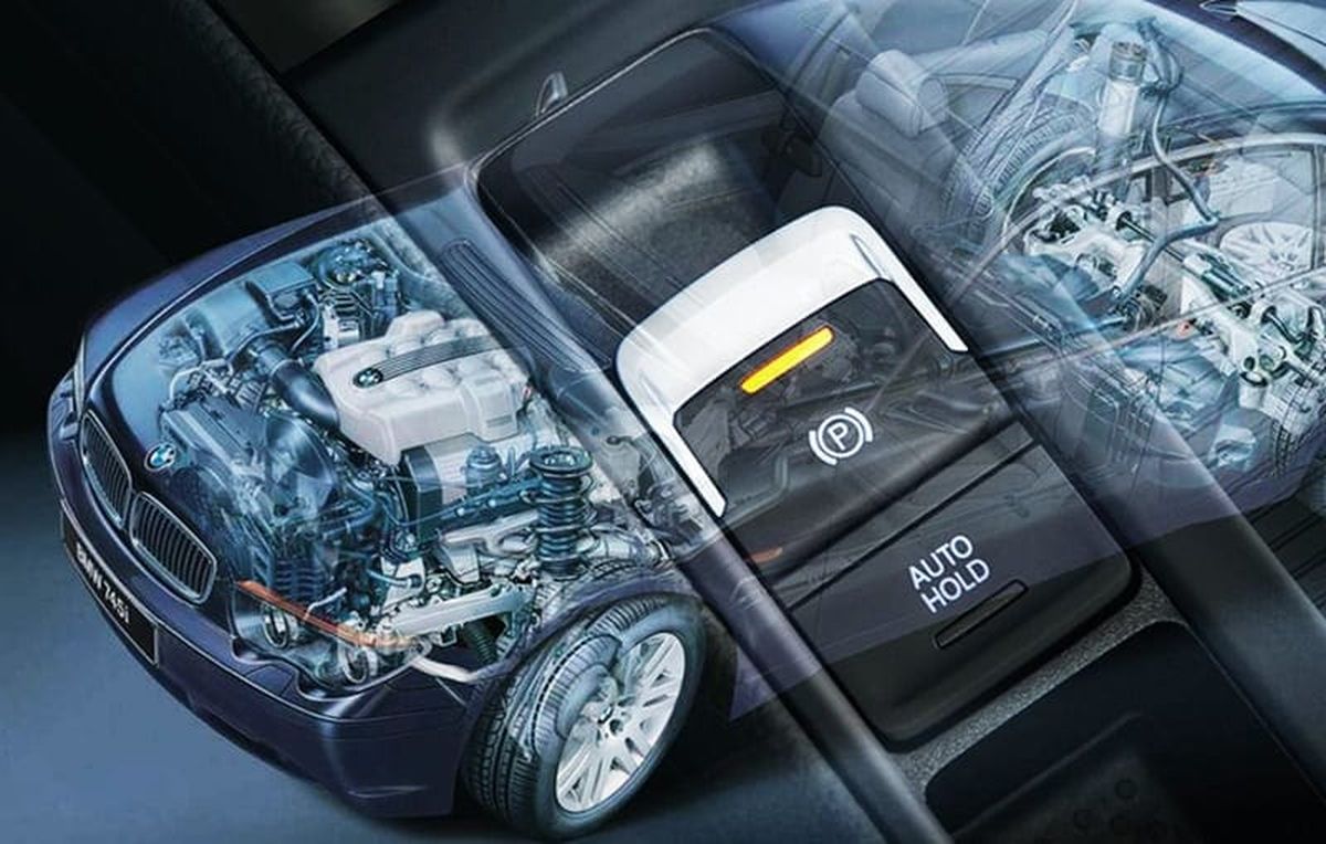 phanh tay điện tử