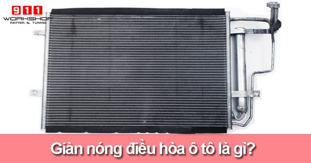 Giàn nóng điều hòa ô tô