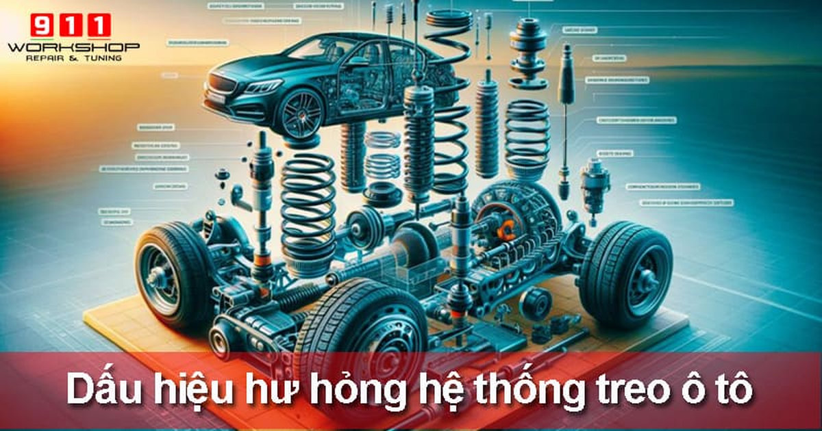 Hư hỏng hệ thống treo ô tô