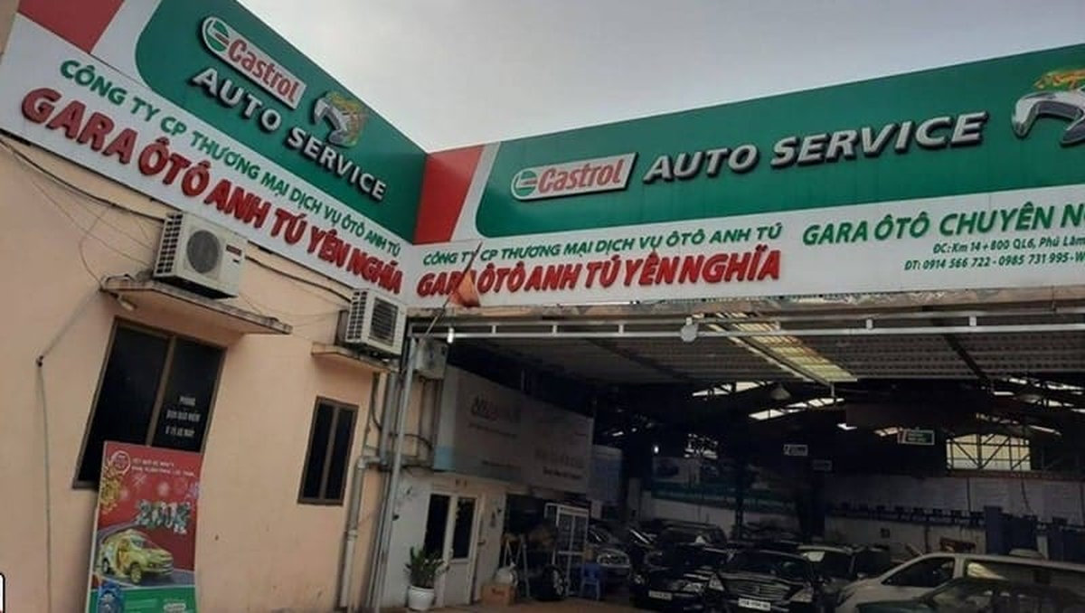 Gara sửa chữa ô tô Anh Tú