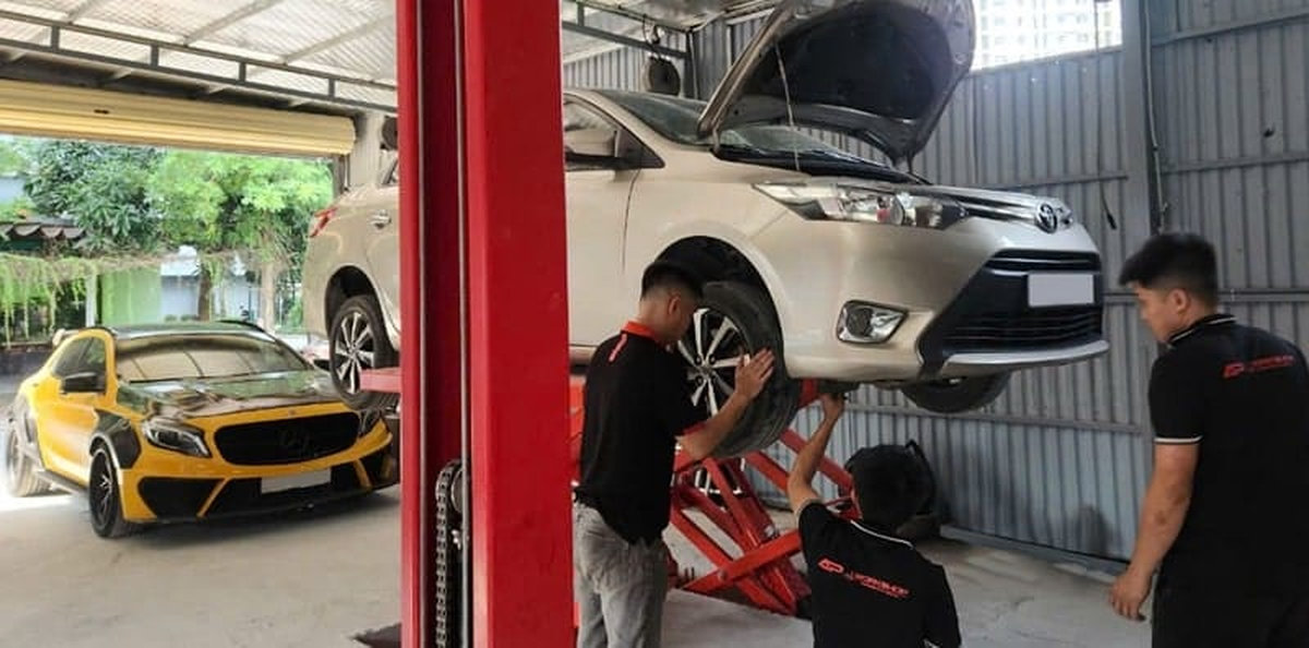 Gara sửa chữa ô tô AP Workshop 