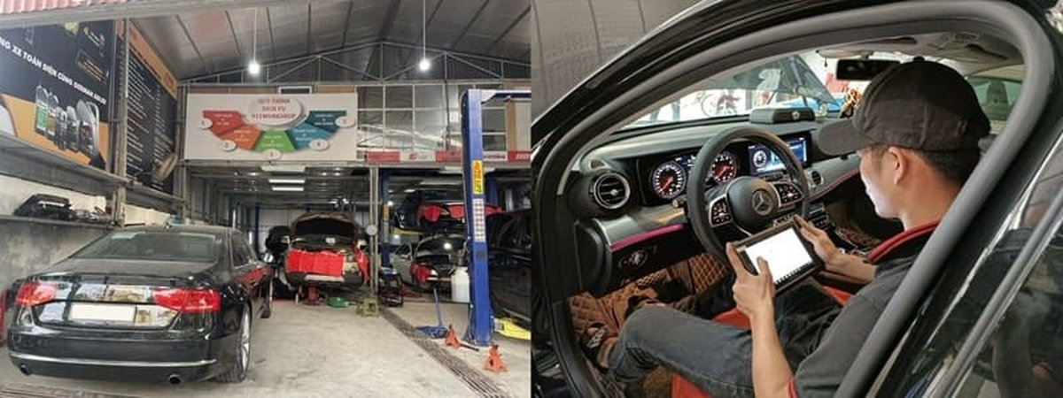Gara sửa chữa ô tô gần nhất