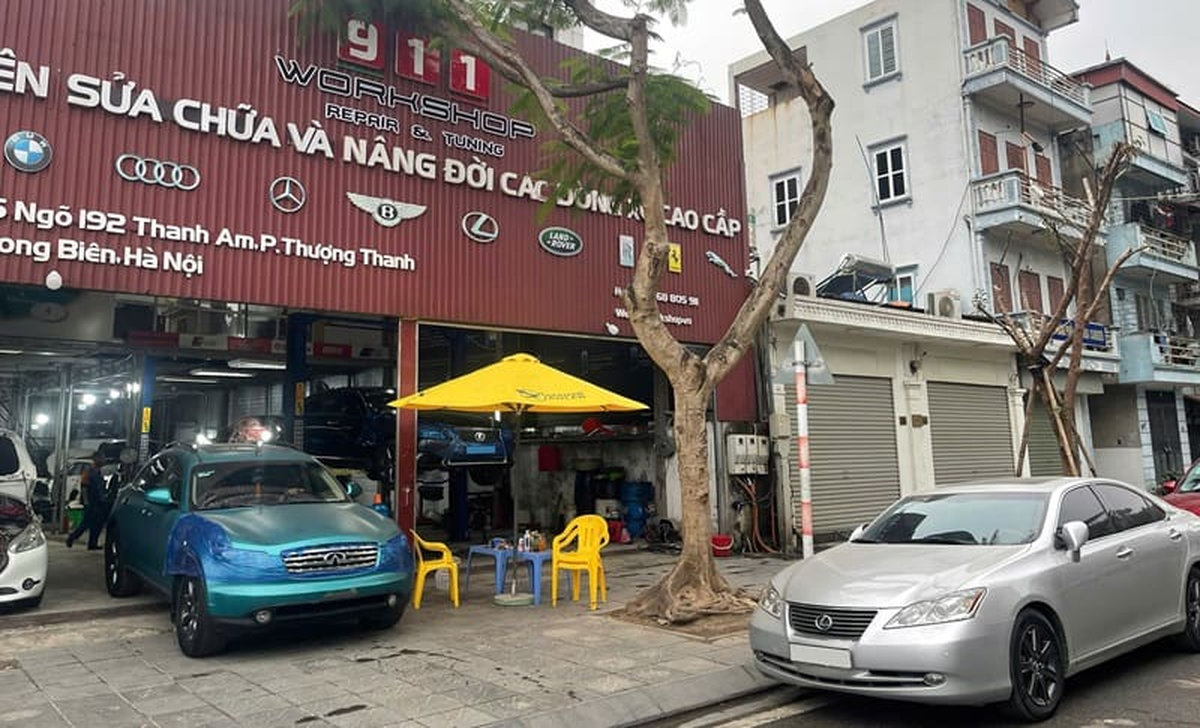 gara sửa chữa ô tô gần đây