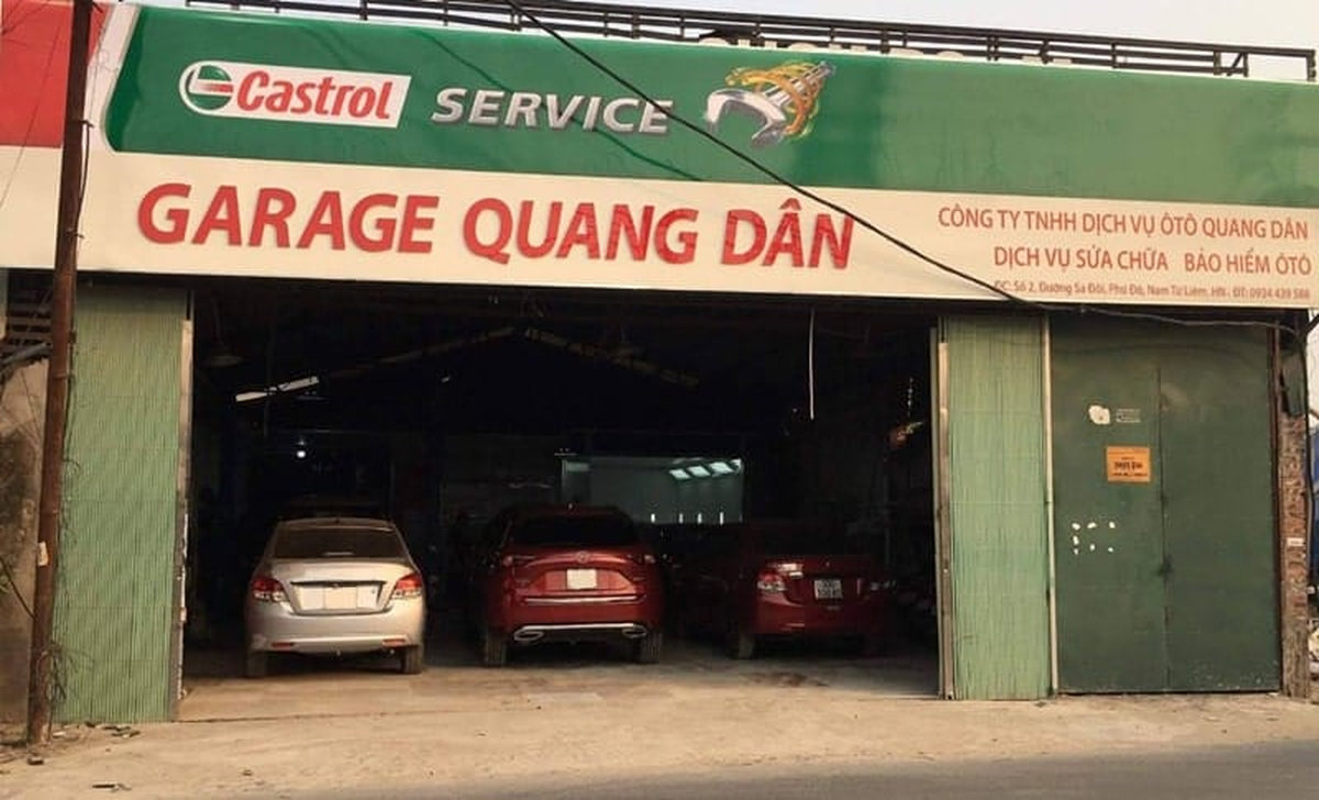  Gara sửa chữa ô tô Quang Dân