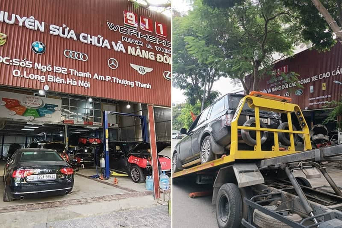Gara sửa chữa xe ô tô chuyên nghiệp hàng đầu tại Hà Nội