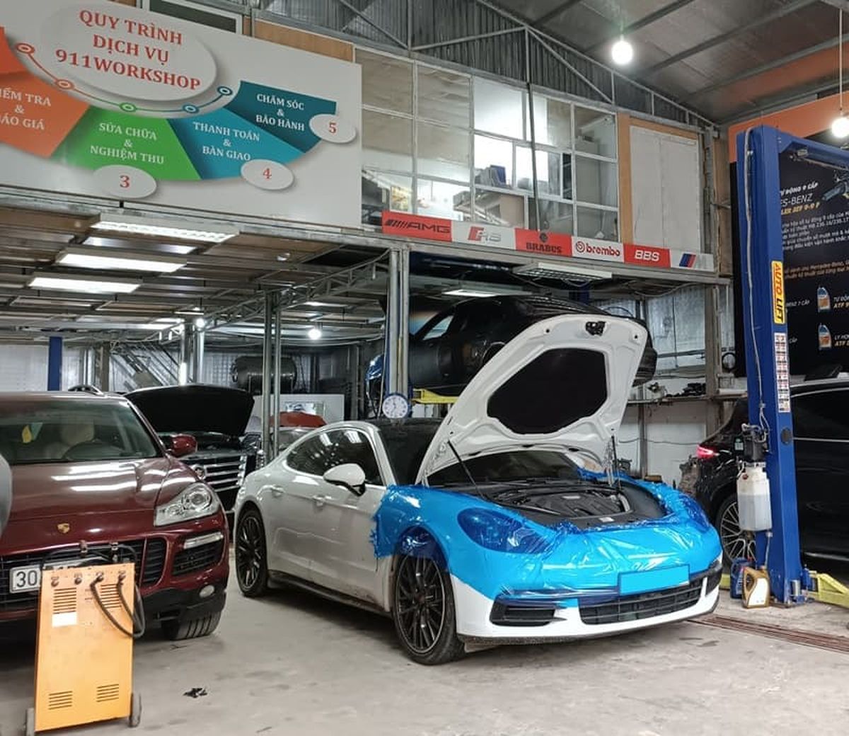 bảo dưỡng ô tô cấp 2