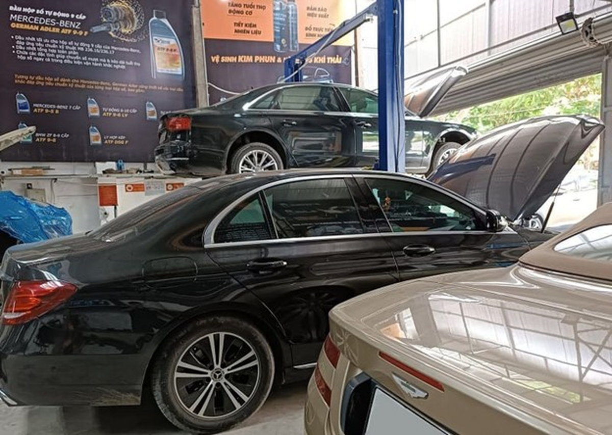 Chi phí sửa chữa xe Mercedes