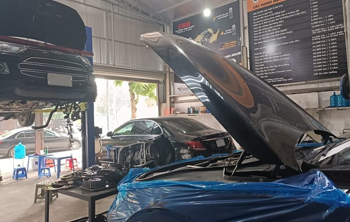 Thanh giằng trước ô tô