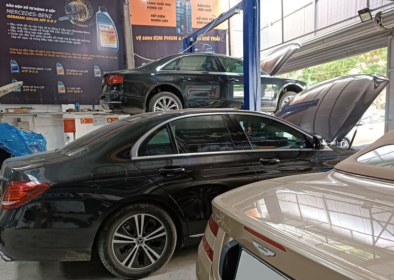 chuyên sửa dòng xe mercedes tại long biên hà nội