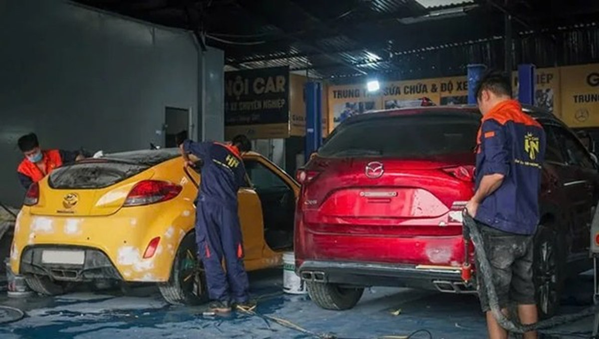 Gara ô tô tại quận Cầu Giấy chuyên nghiệp 