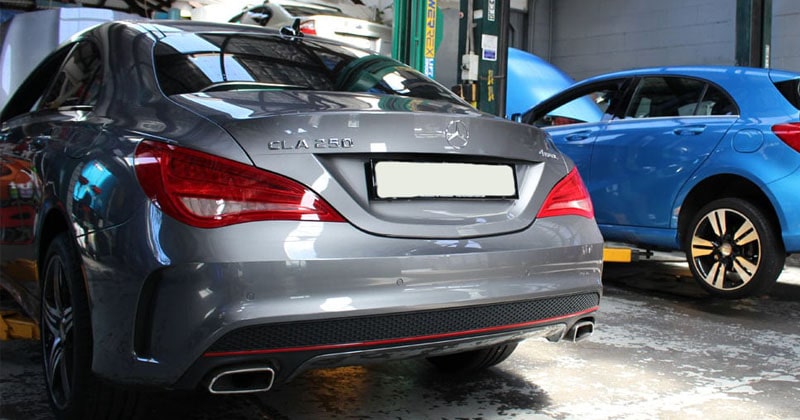 gara sửa xe mercedes long biên uy tín