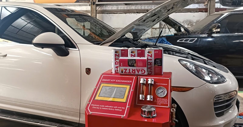 thay nhớt hộp số tuần hoàn tại hà nội