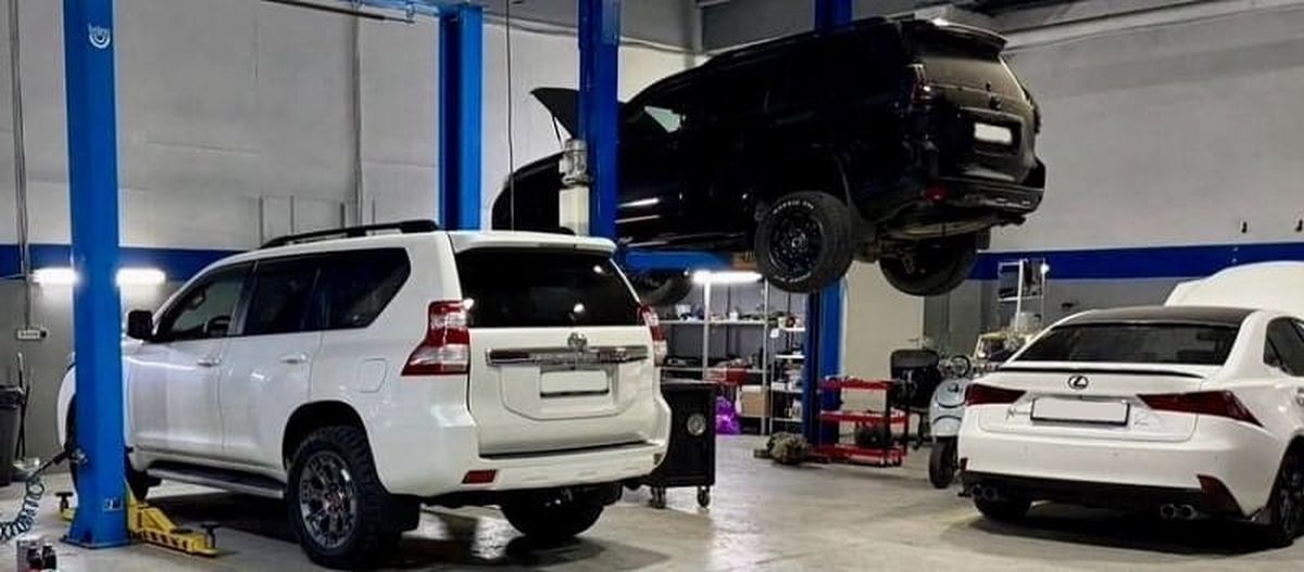 Gara bảo dưỡng toyota