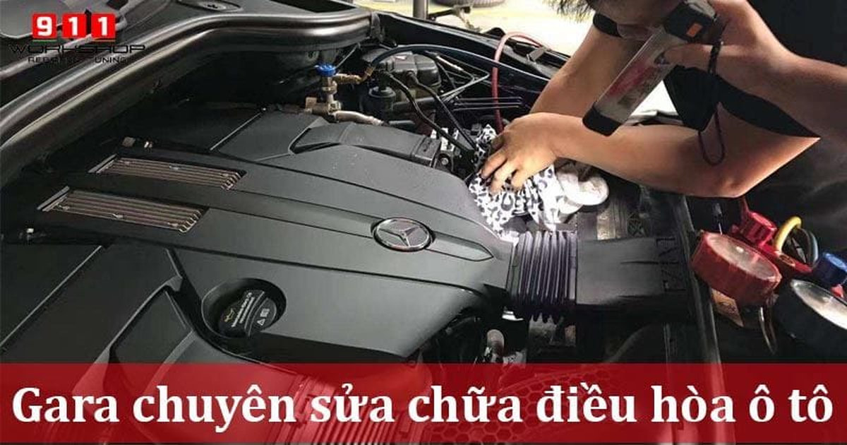 sửa chữa điều hòa ô tô
