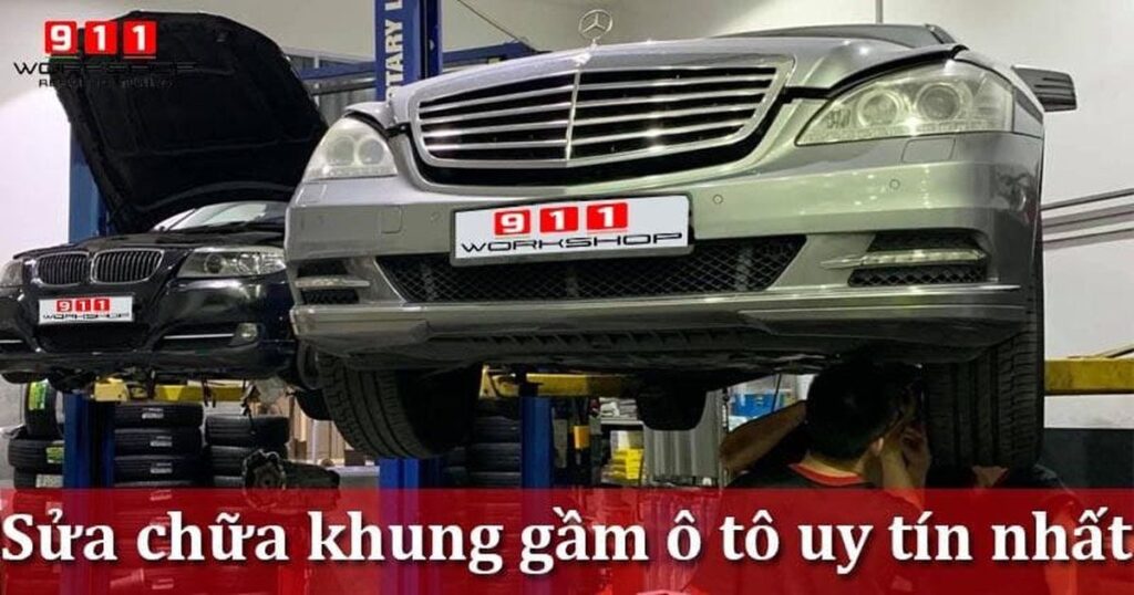 sửa chữa khung gầm ô tô