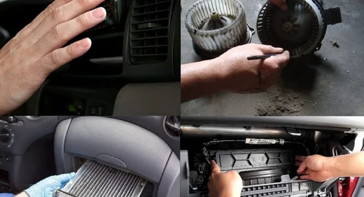 vệ sinh sửa chữa điều hòa xe Hyundai