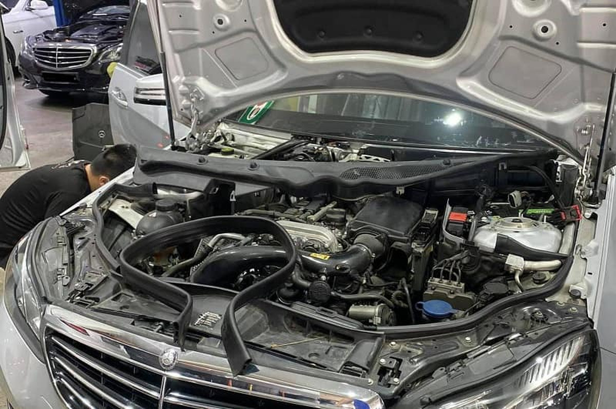 sửa chữa xe mercedes hà nội
