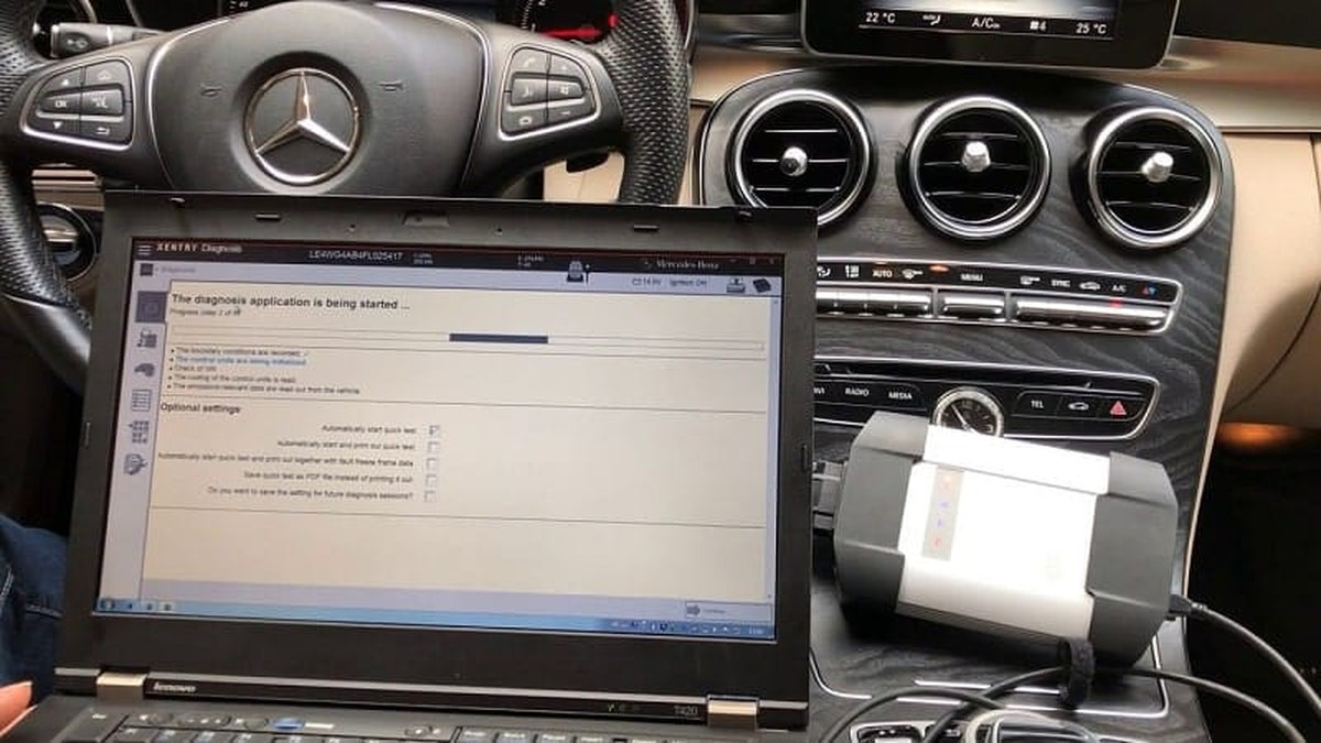 sửa chữa xe mercedes tiên tiến