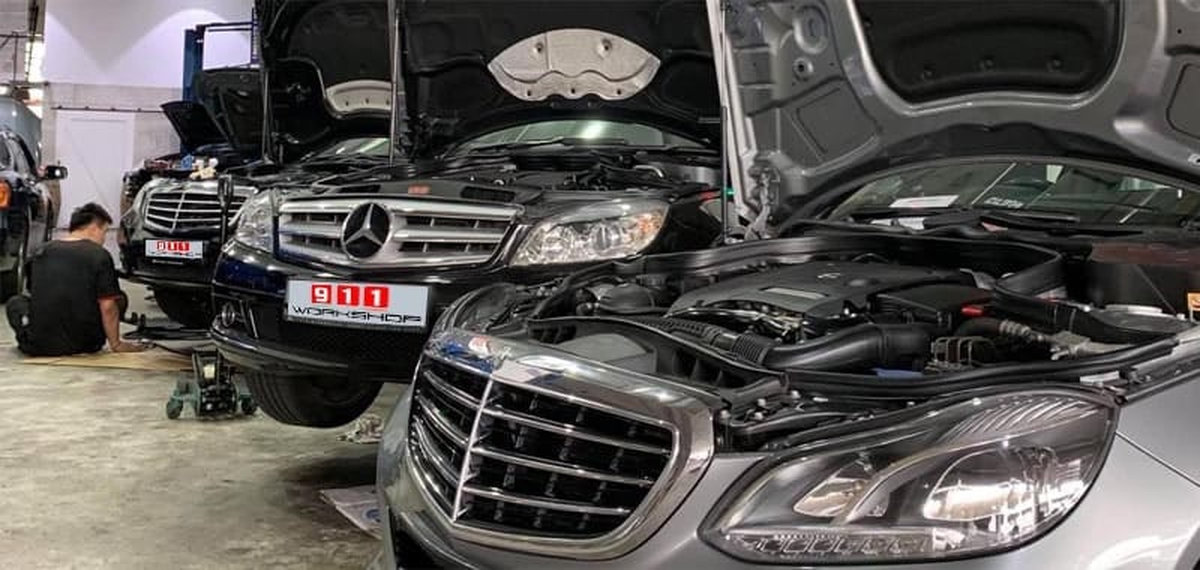 chuyên sửa chữa xe mercedes